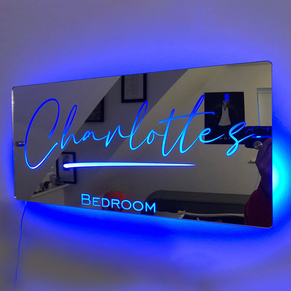Any Name - Personalized Any Name Neon Light Mirror