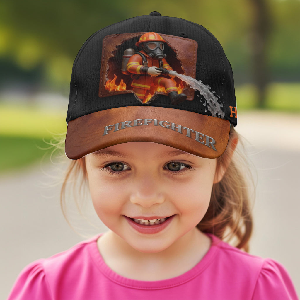 Cool Firefighter - Personalized Firefighter Classic Cap