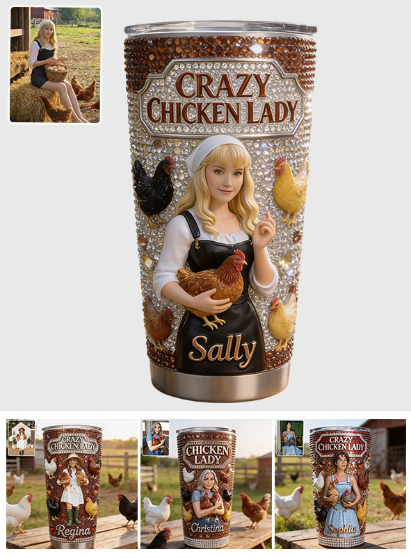 Custom Any Photo - Personalized Chicken Tumbler