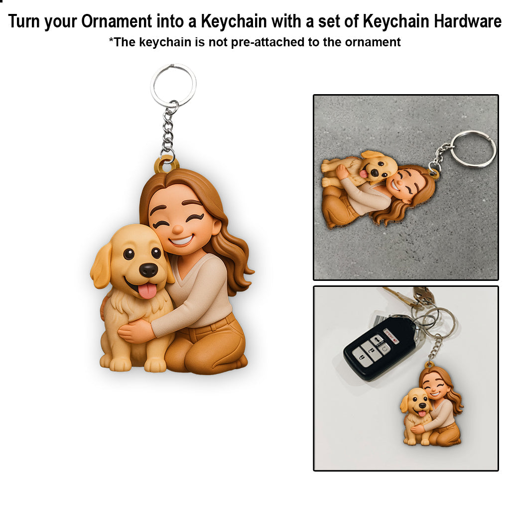 Gift For Dog Lover - Personalized Dog Ornament