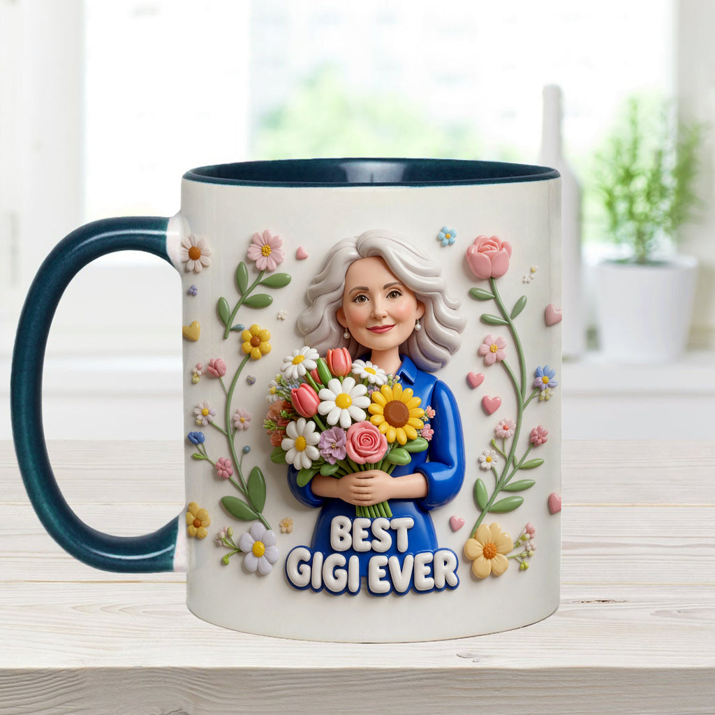 Custom Any Photo - Personalized Mother Accent Mug & Coaster
