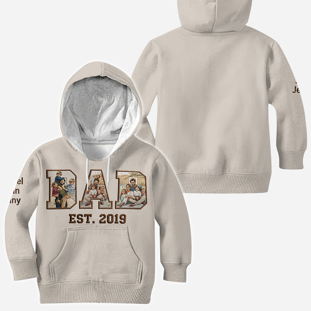 Best Dad Ever - Personalized Father All Over Shirt