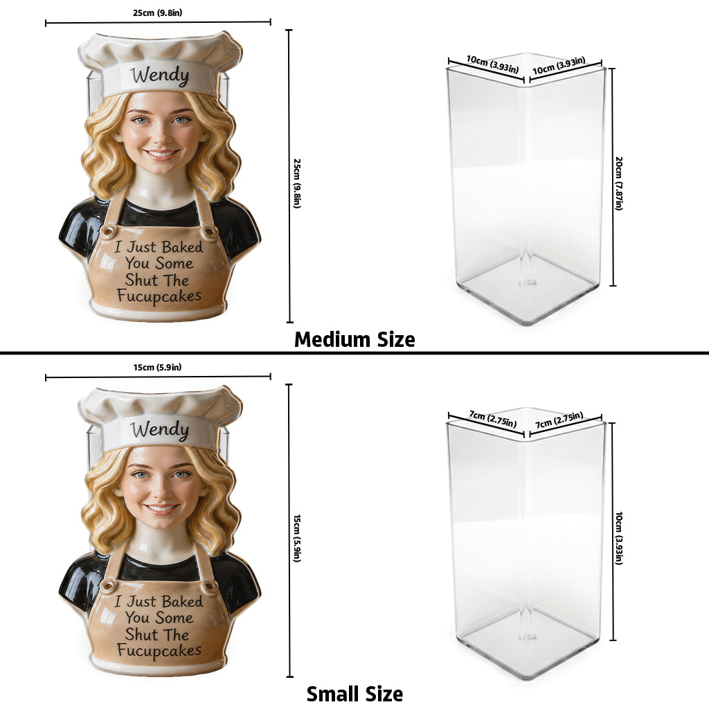 Baked With Love - Personalized Baking Acrylic Pot