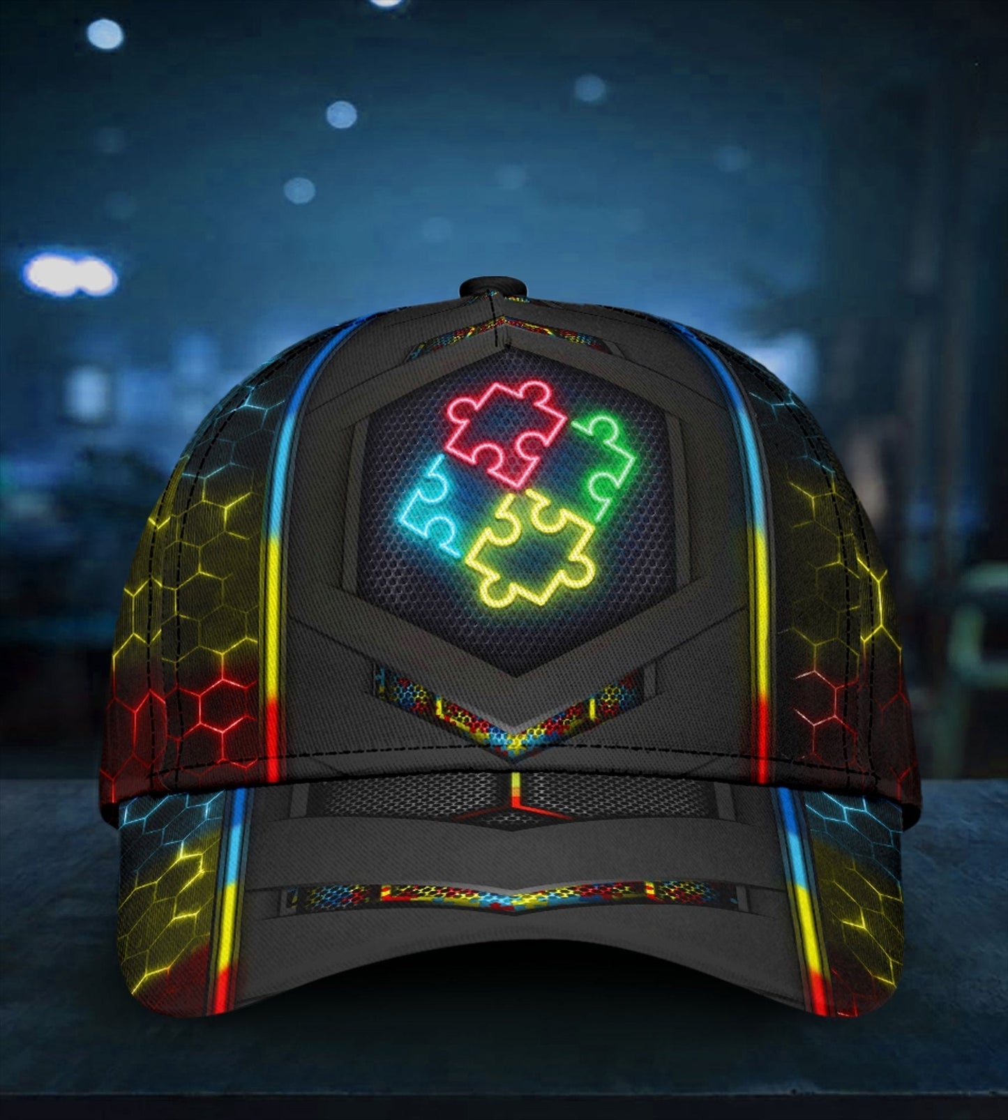 Autism Black Style - Autism Awareness Classic Cap 0921
