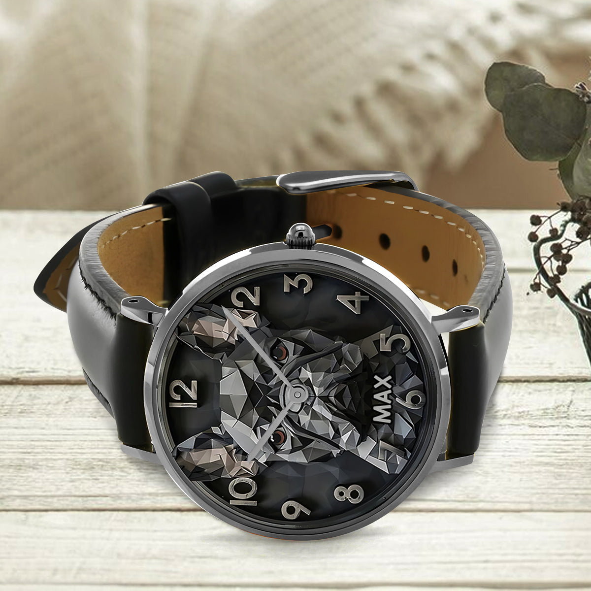 Cool French Bulldog - Personalized French Bulldog Hand Watch