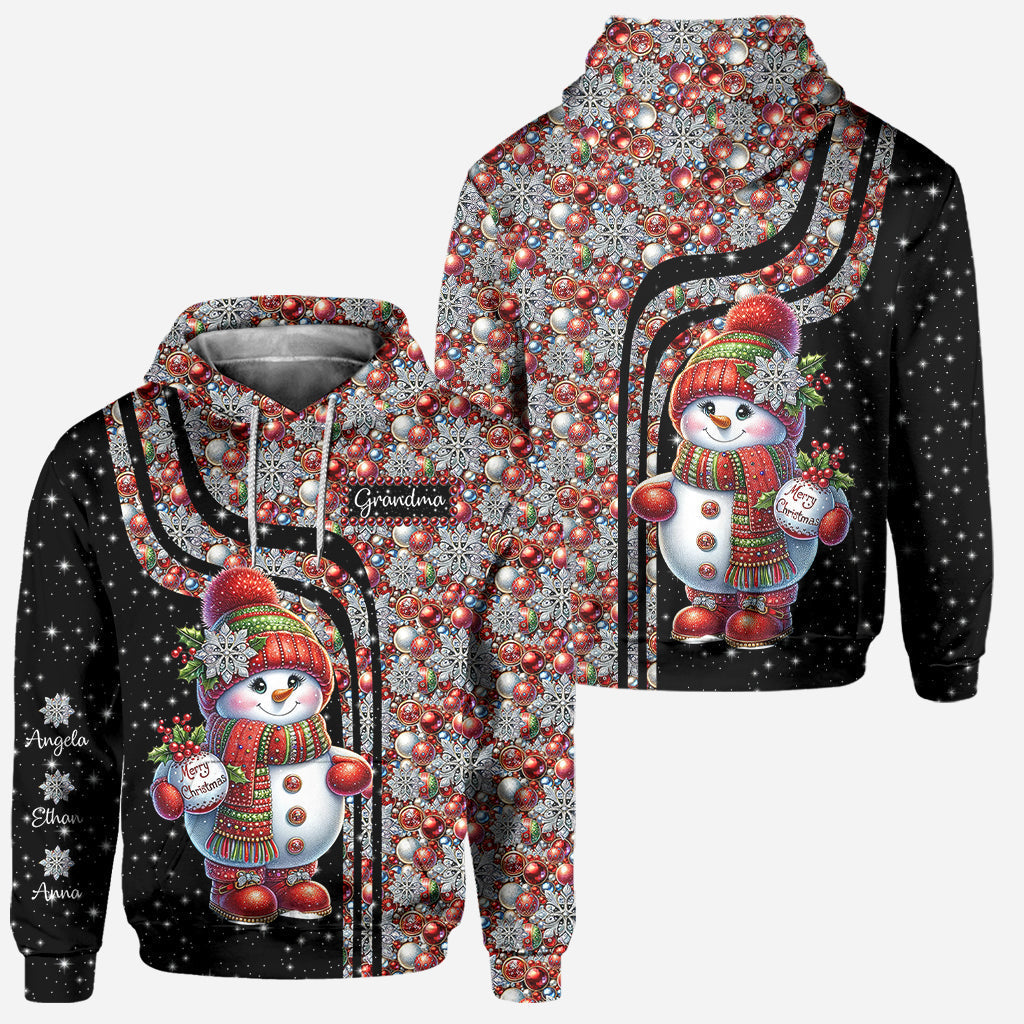 Love Being Called Grandma - Personalized Grandma Hoodie and Leggings