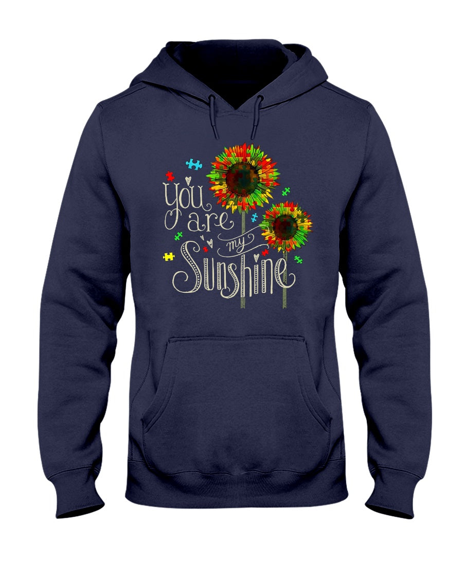 Autism You Are My Sunshine - Autism Awareness T-shirt and Hoodie 0921