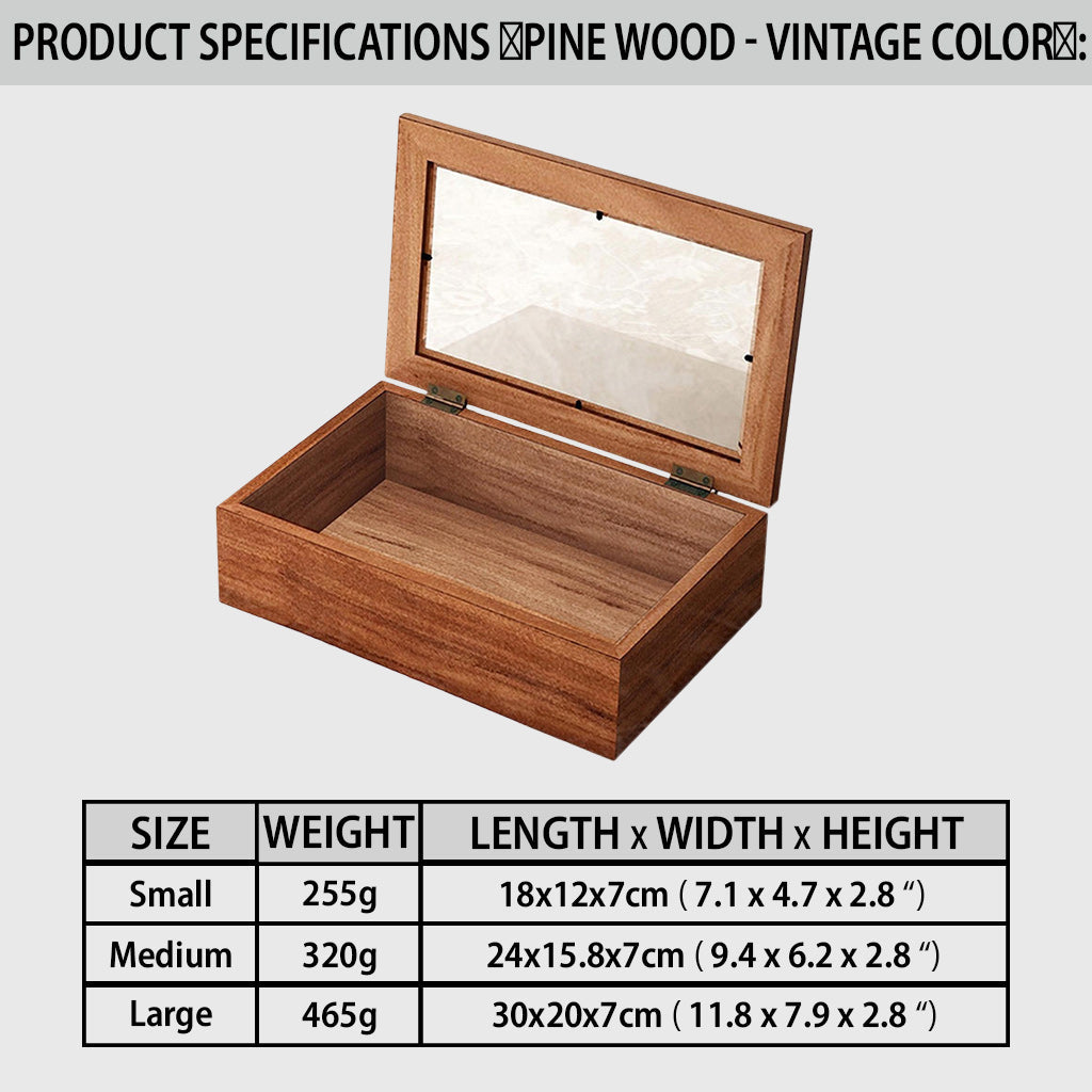 Cool Dad - Personalized Father Wooden Box