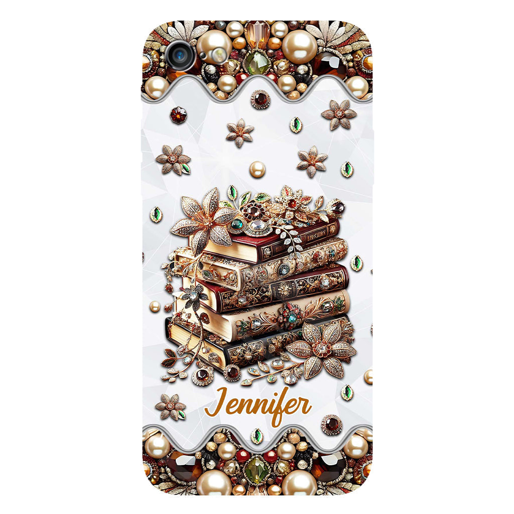 Just A Girl Who Loves Books - Personalized Book Full Print Phone Case