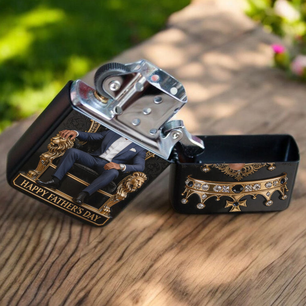 Custom Any Photo The Best Dad/Grandpa/Uncle... - Personalized Father Lighter