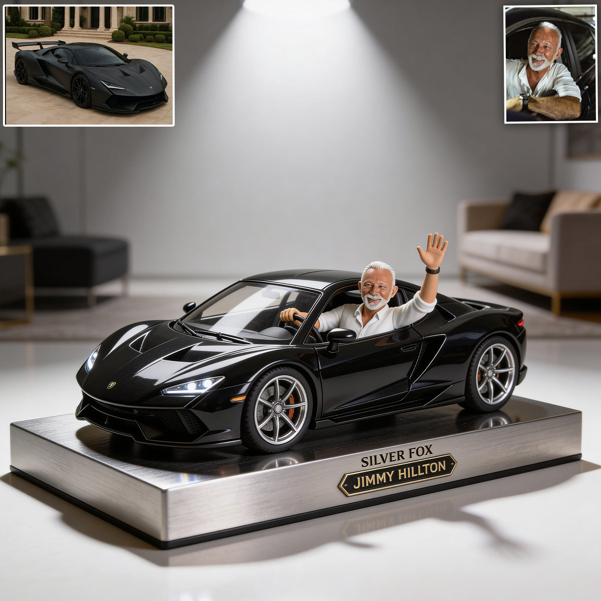 Best Ride - Personalized Car Lover Custom Shaped Acrylic Plaque