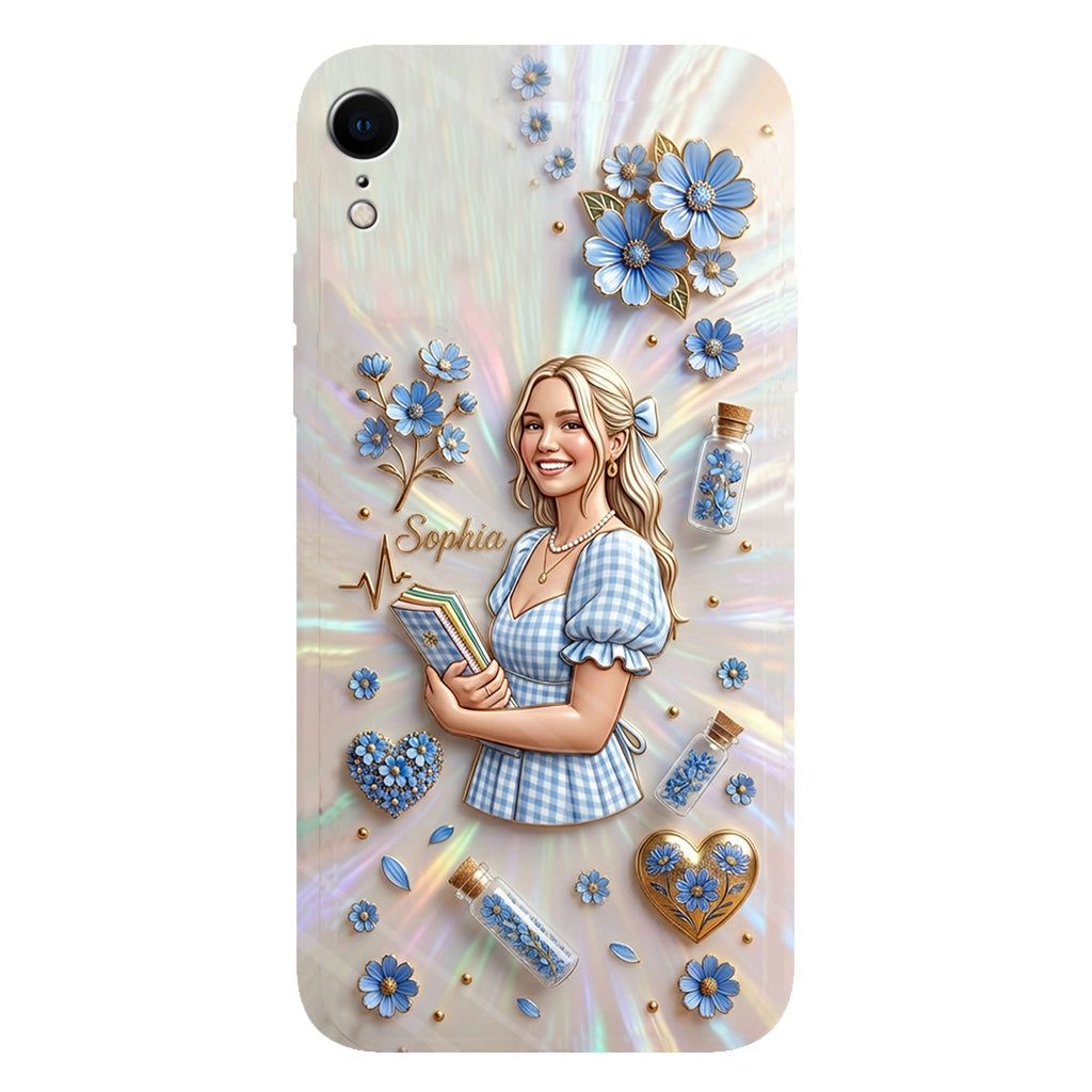 Floral Aesthetic - Personalized Flower Lover Full Print Phone Case
