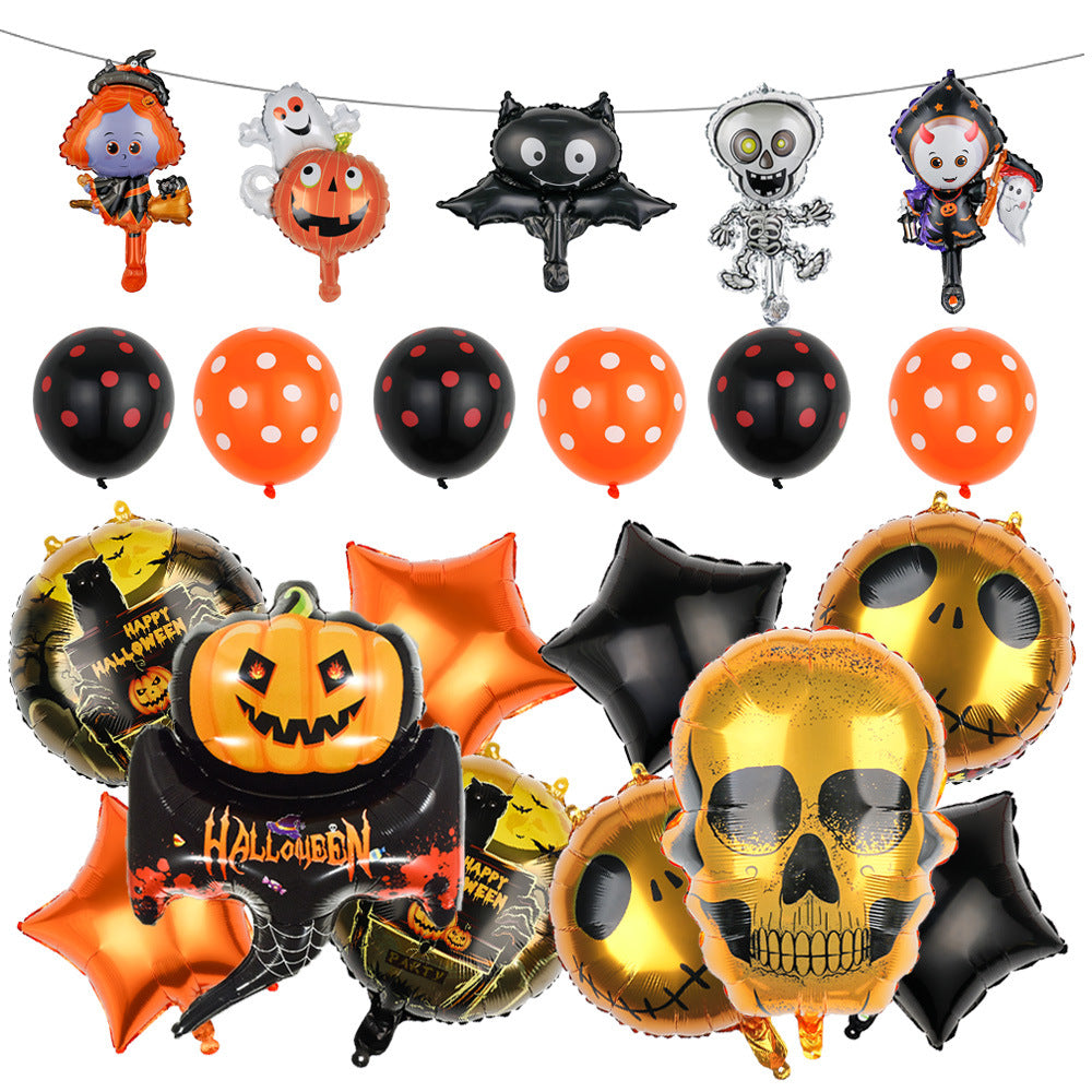 Happy Halloween - Halloween Party Balloons Set