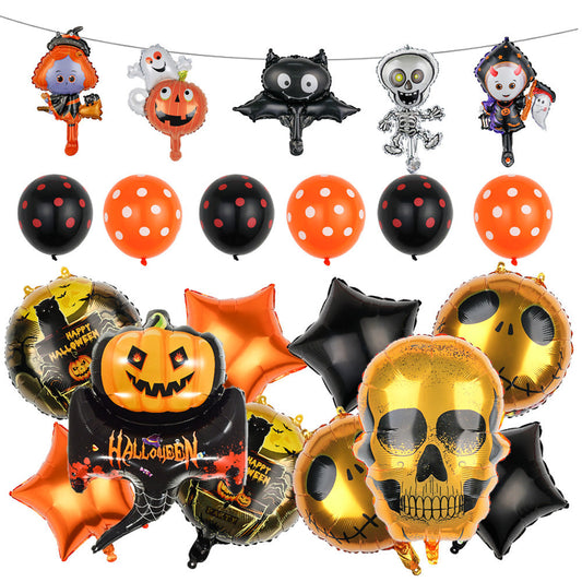 Happy Halloween - Halloween Party Balloons Set
