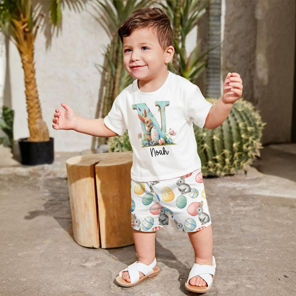 Easter Bunny - Personalized Kid T-shirt & Shorts