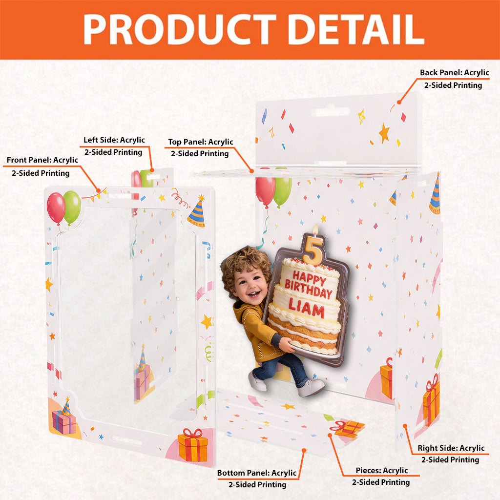 Happy Birthday - Personalized Birthday Acrylic Display Box