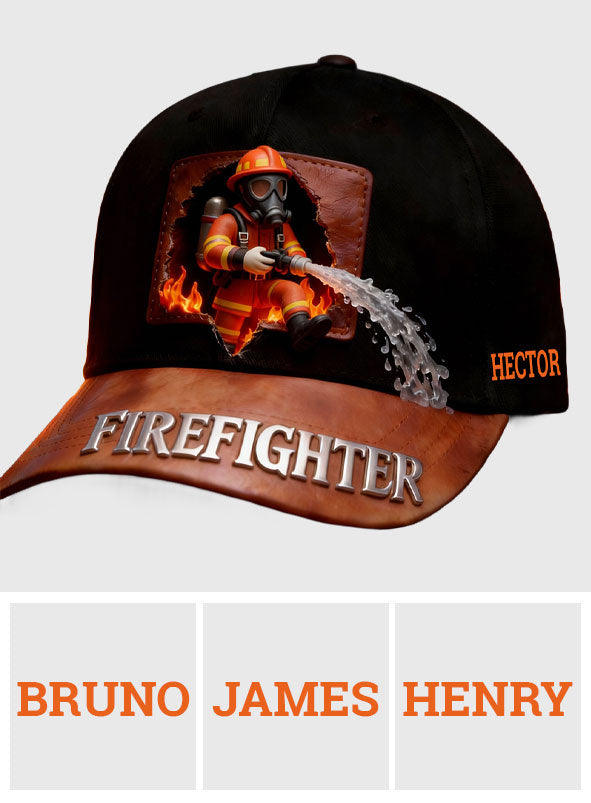 Cool Firefighter - Personalized Firefighter Classic Cap
