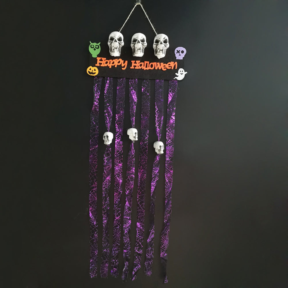 Bloody Skull - Halloween Door Curtain Decorations