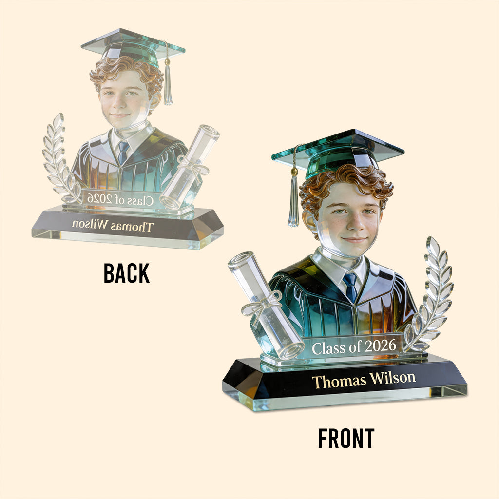 Custom Any Photo - Personalized Graduation Custom Shaped Acrylic Plaque