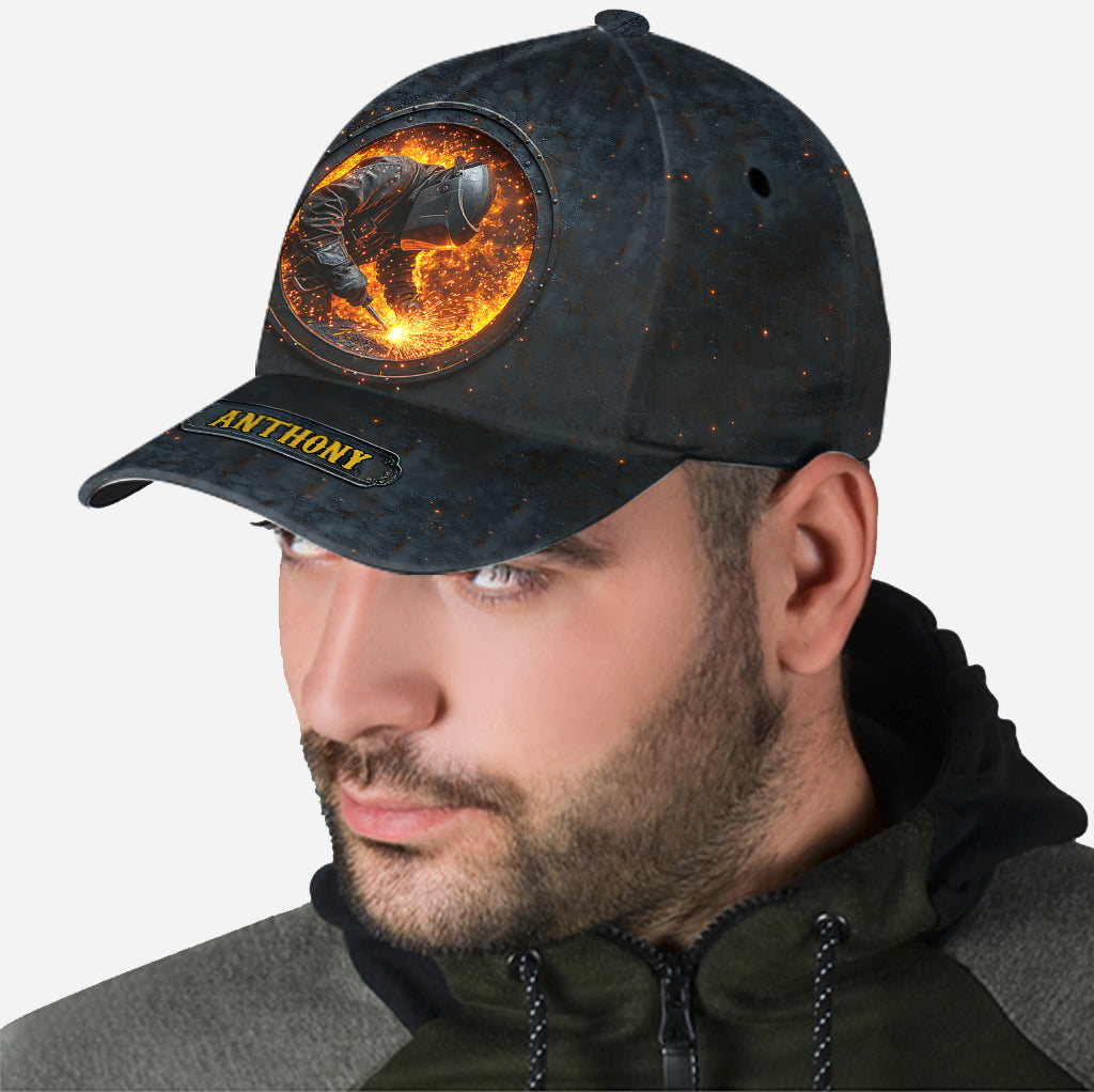 Gift For Welder Man - Personalized Welder Classic Cap