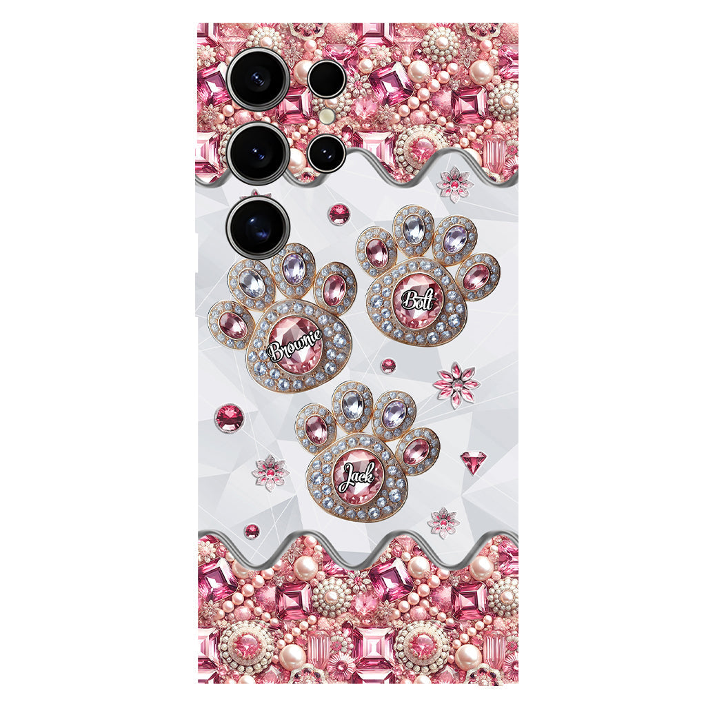 Life Is Better With My Dogs - Personalized Dog Full Print Phone Case