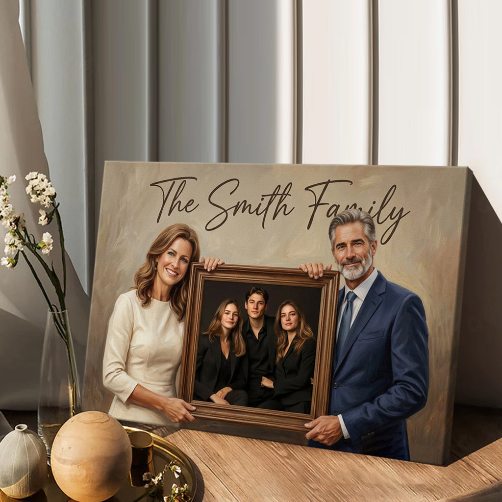 Family Generations - Personalized Family Canvas And Poster