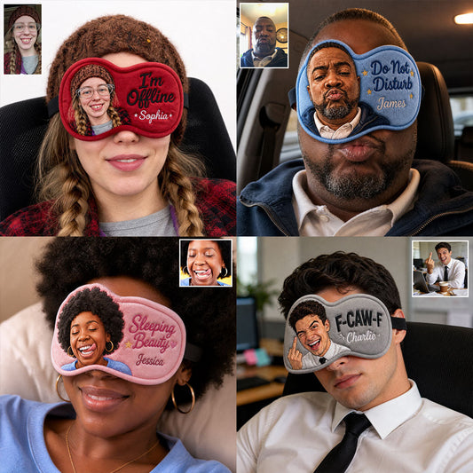 Do Not Disturb - Personalized Colleague Cooling Sleep Mask