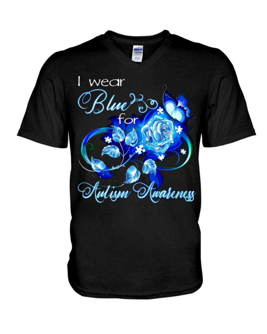 I Wear Blue For - Autism Awareness T-shirt and Hoodie 0921