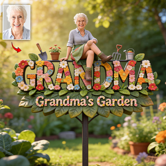 Gardening Lovers Gift - Personalized Gardening Acrylic Garden Sign/ Acrylic Plaque Sign