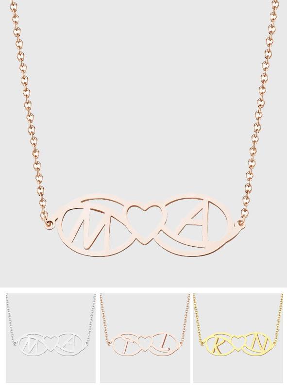 Love Name - Personalized Couple Love Name Necklace