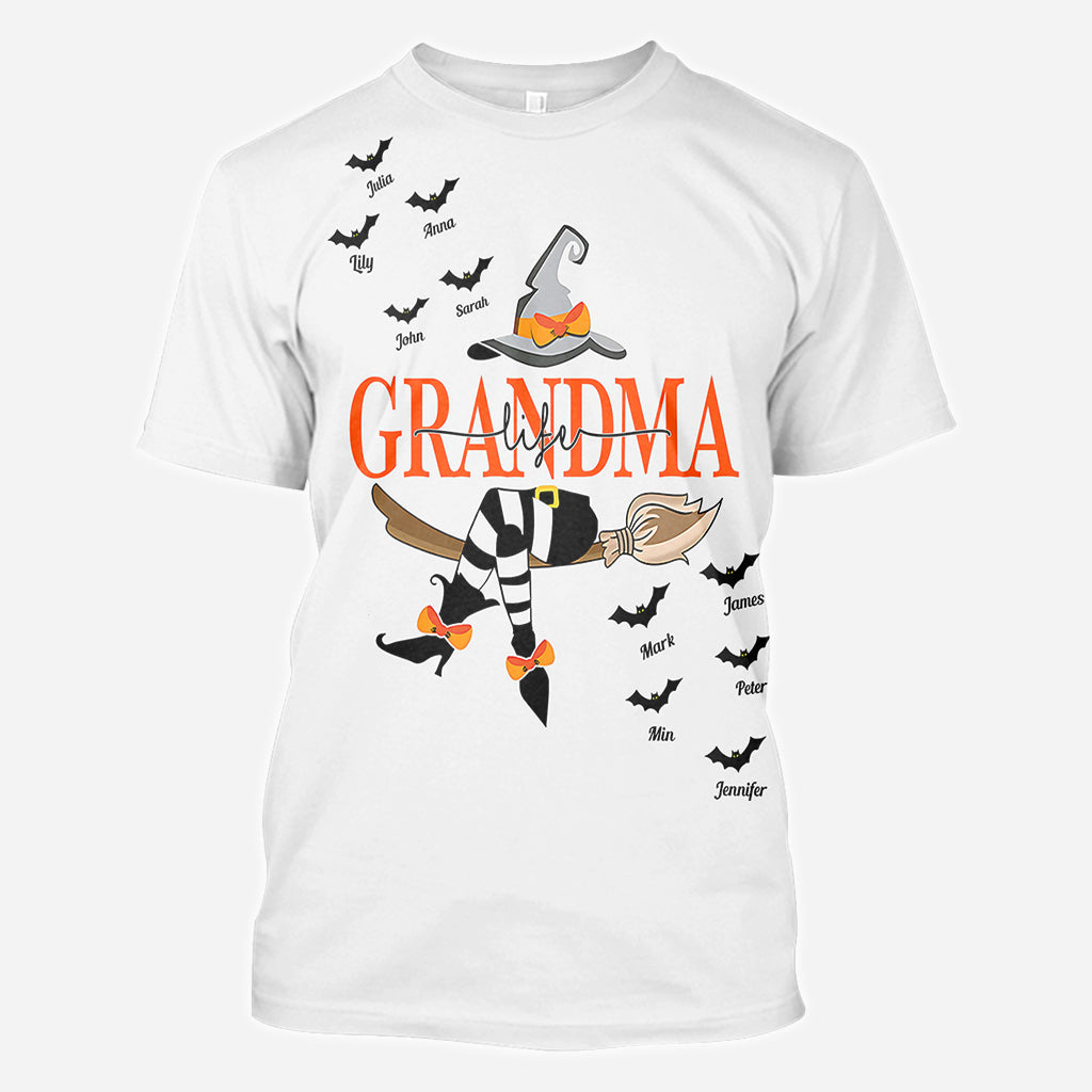 Grandma Life - Personalized Grandma All Over Shirt