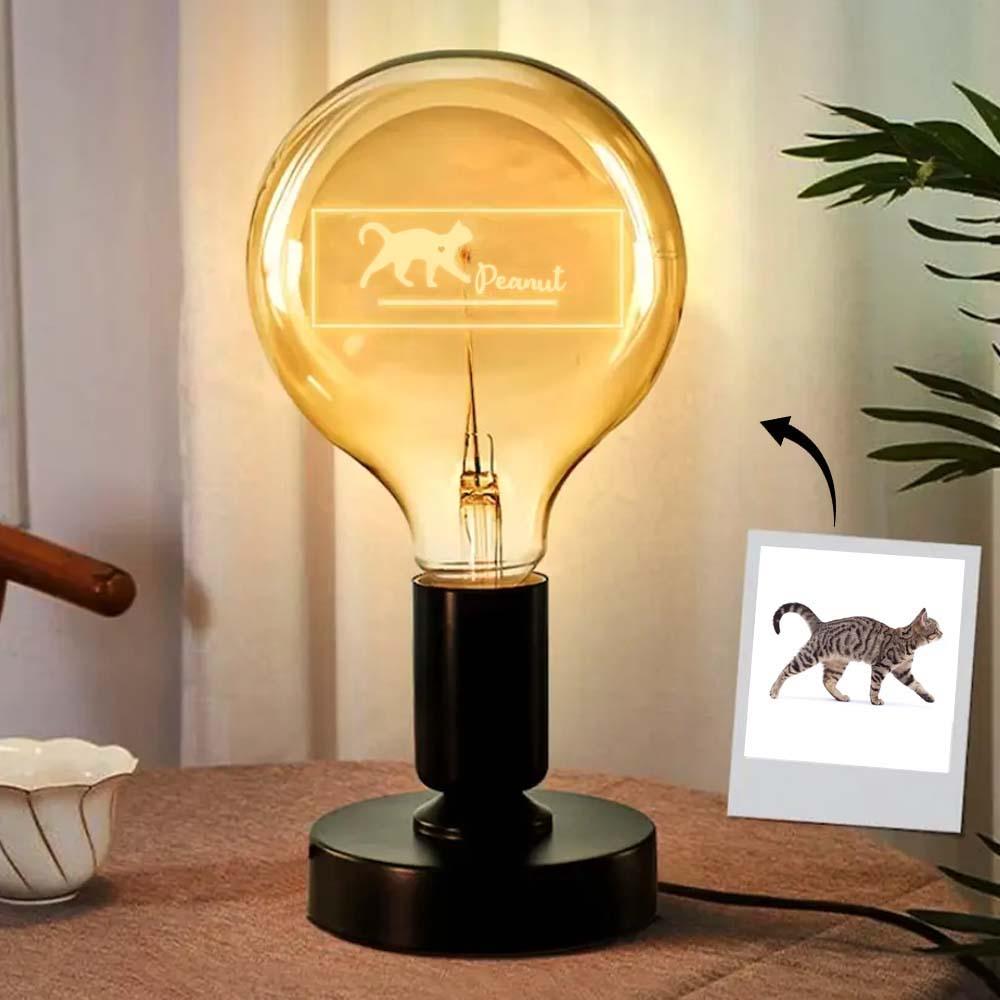 Any Photos - Personalized Dog Any Photo Light Bulbs Lamp