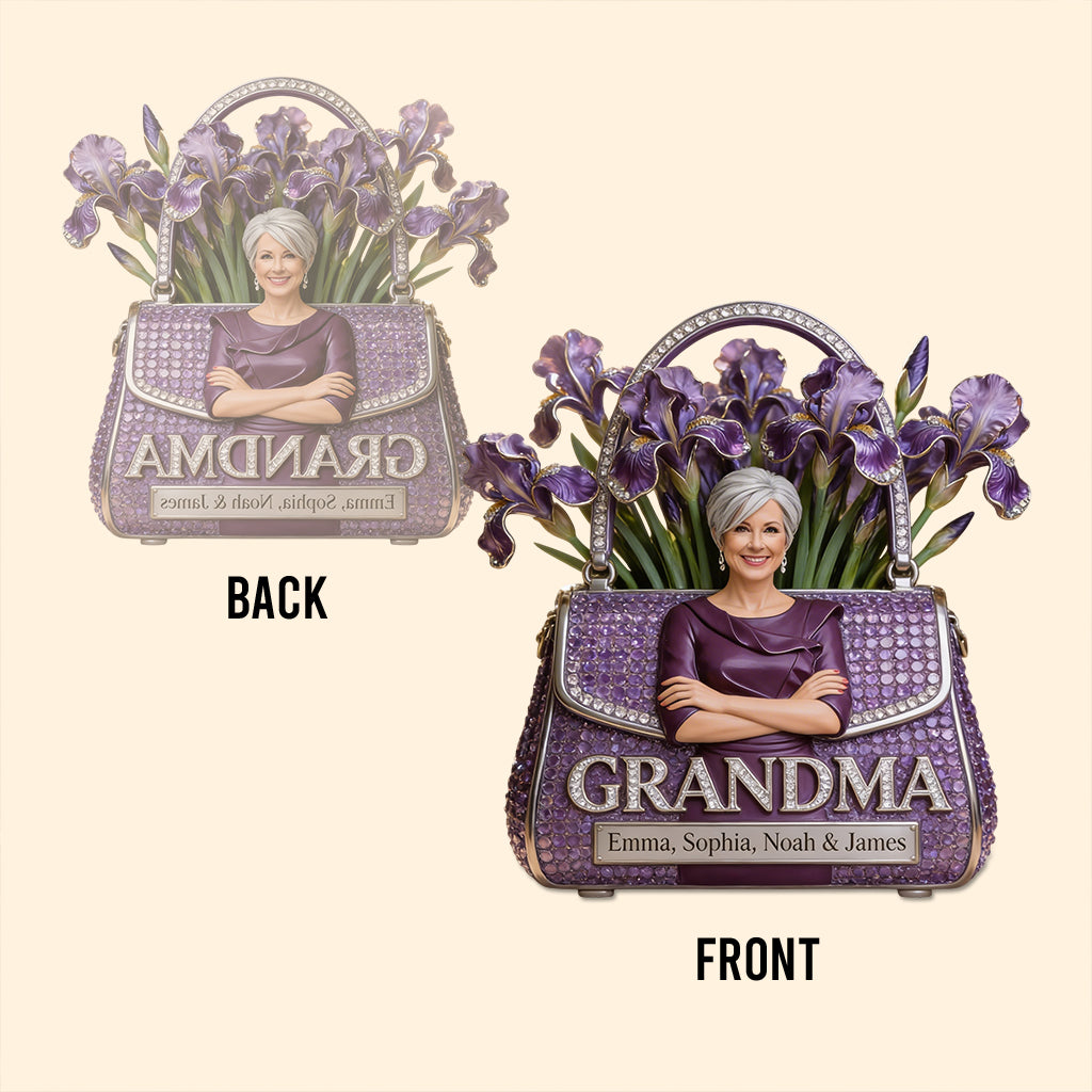Cutsom Any Photo - Personalized Grandma Custom Shaped Acrylic Plaque