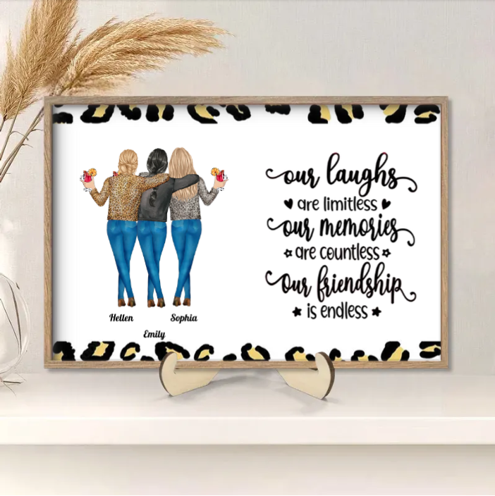 Personalized Sister & Brother Keychain or Plaque or Cup or Ornament, Endless Friendship, Priceless Memories,Custom Gift for Birthday, Christmas, Thanksgiving