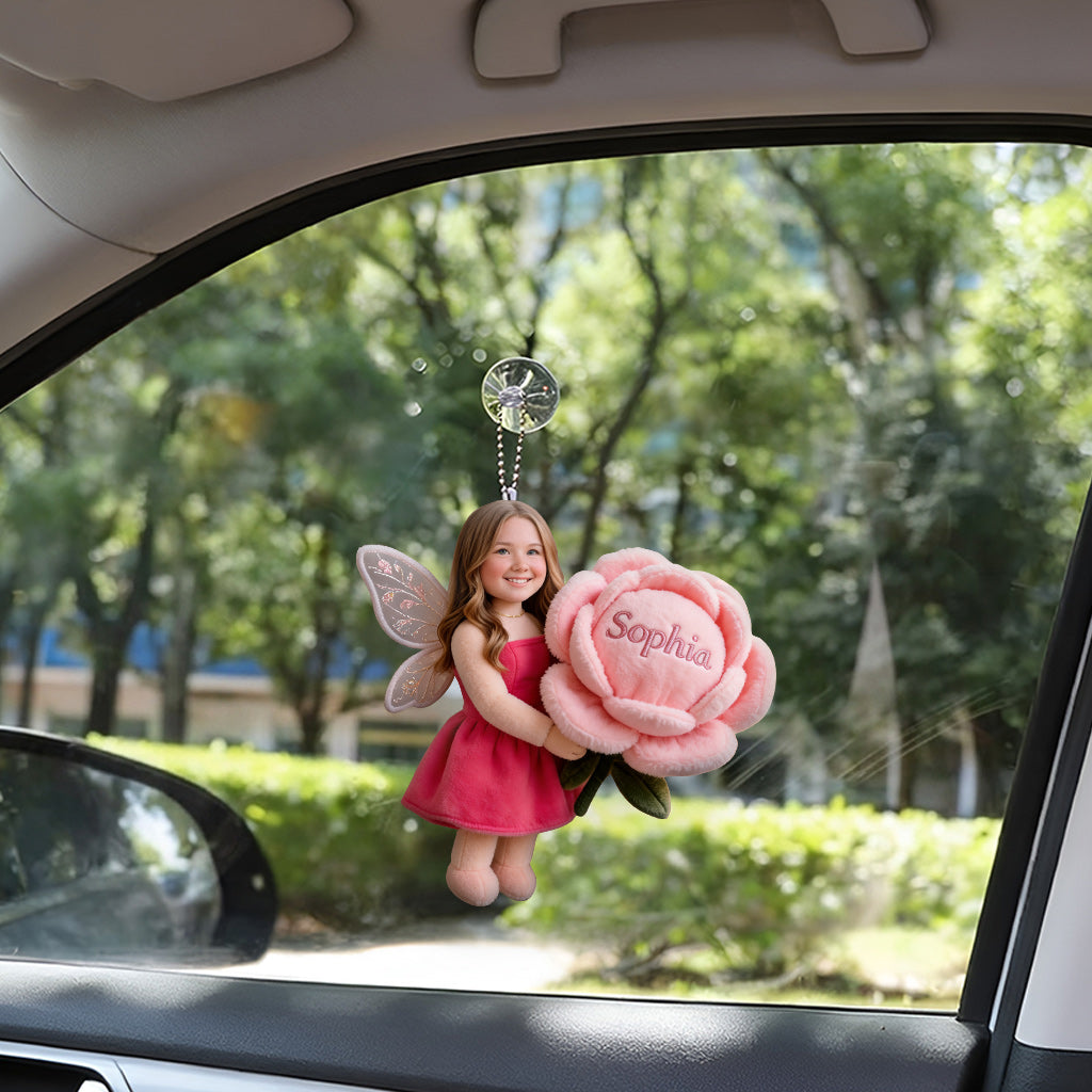 Custom Any Photo Little Fairy - Personalized Self Love Plush Keychain