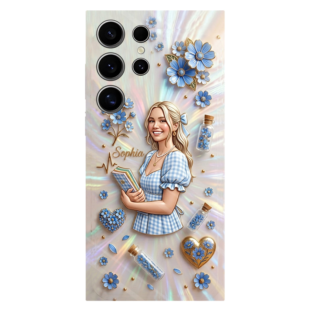 Floral Aesthetic - Personalized Flower Lover Full Print Phone Case