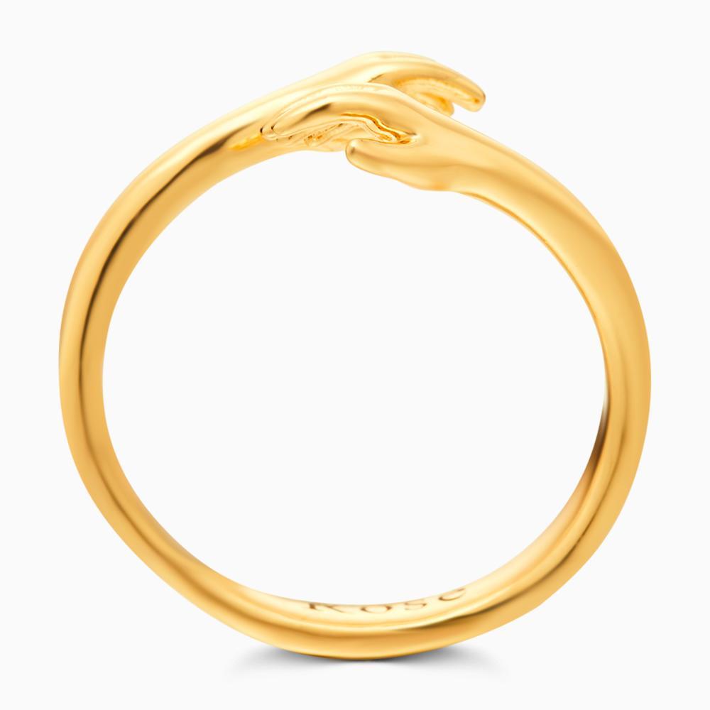 Engraved Hugging Hands - Personalized Engraved Hugging Hands