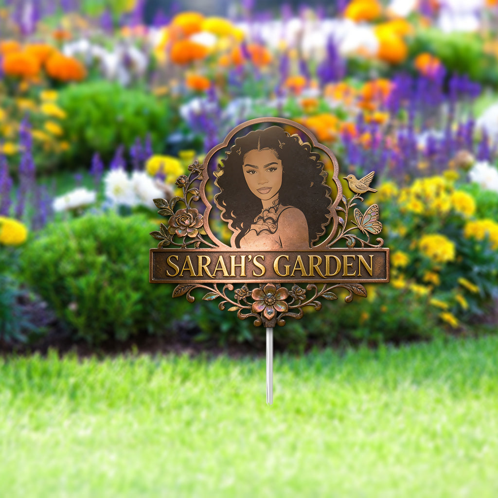 Gardening Is My Souls - Personalized Gardening Metal Garden Art