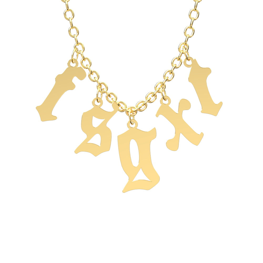 Any Letter - Personalized Initial Necklace