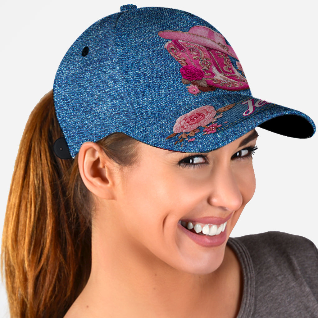 Cowgirl Boots - Personalized Cowgirl Classic Cap