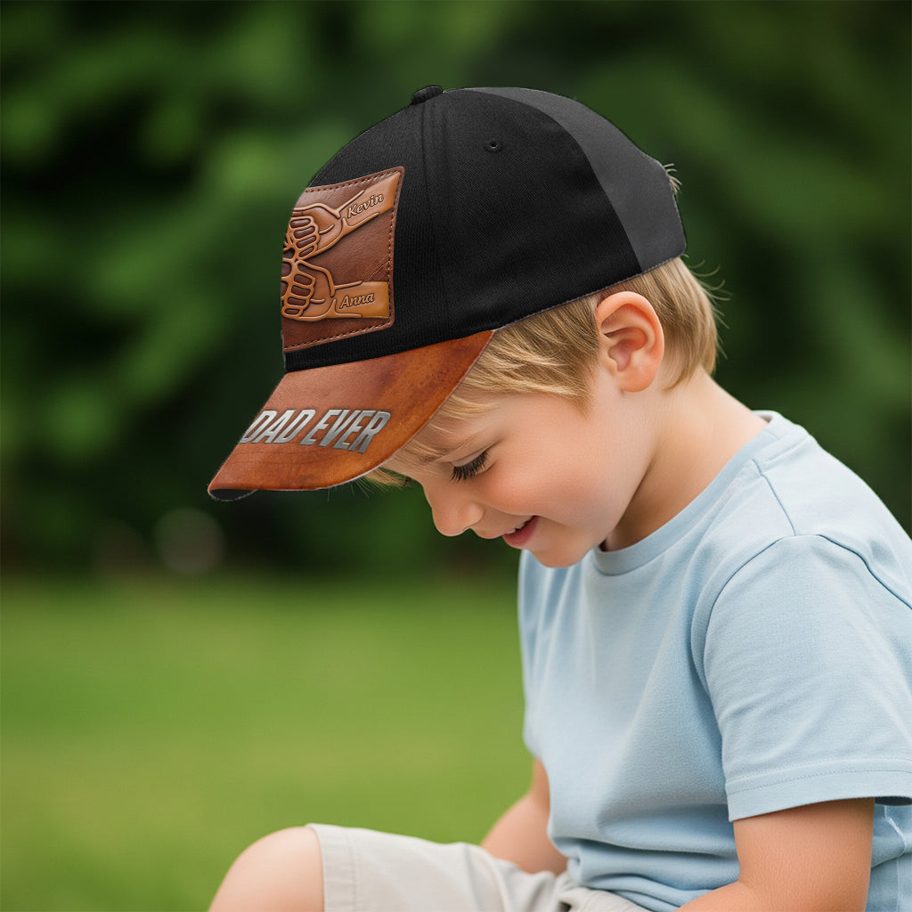 Best Dad Ever - Personalized Father Classic Cap