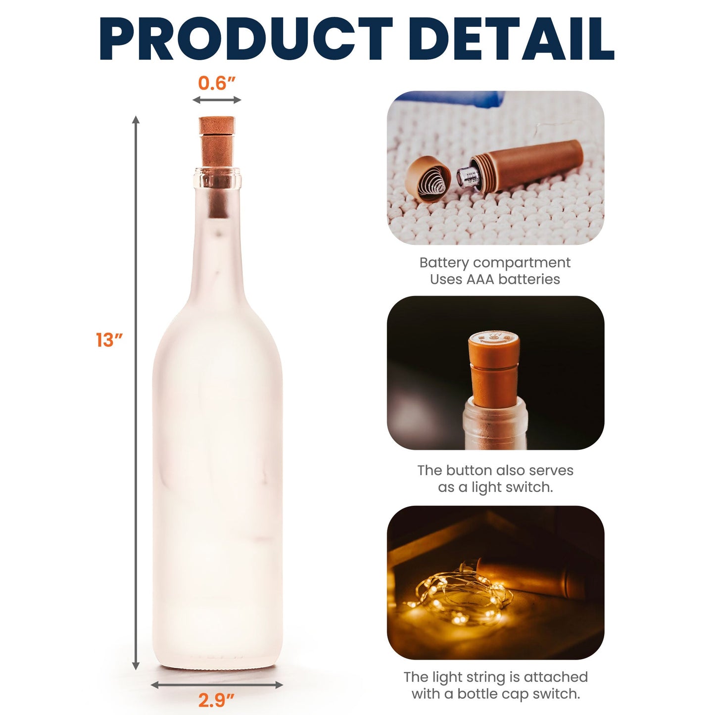 Personalized Bottle Lamp – "Mother and Daughters Forever Linked Together" Custom Light for Mom