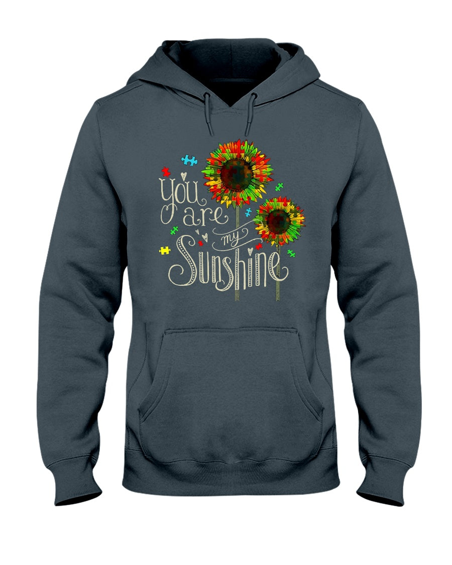 Autism You Are My Sunshine - Autism Awareness T-shirt and Hoodie 0921