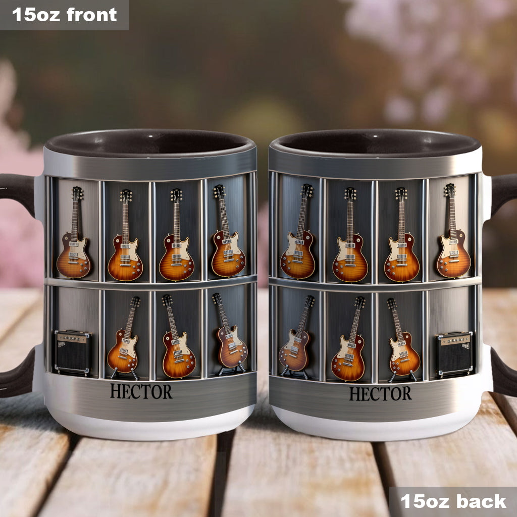 Guitarist - Personalized Guitar Accent Mug & Coaster