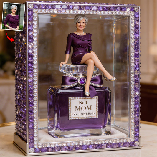 Custom Any Photo, Best Gift For Mom & Grandma - Personalized Mother Custom Shaped Acrylic Plaque