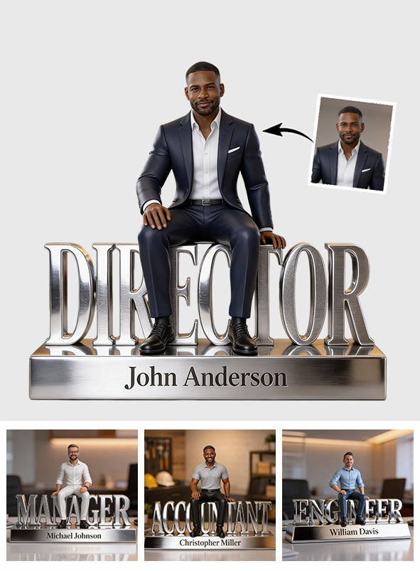 Custom Any Photo - Personalized Colleague Custom Shaped Acrylic Plaque