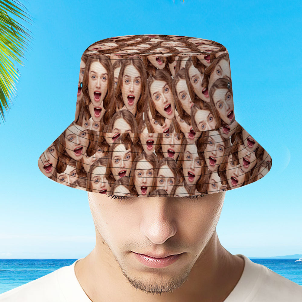Custom Face Bucket Hat - Personalized Hat