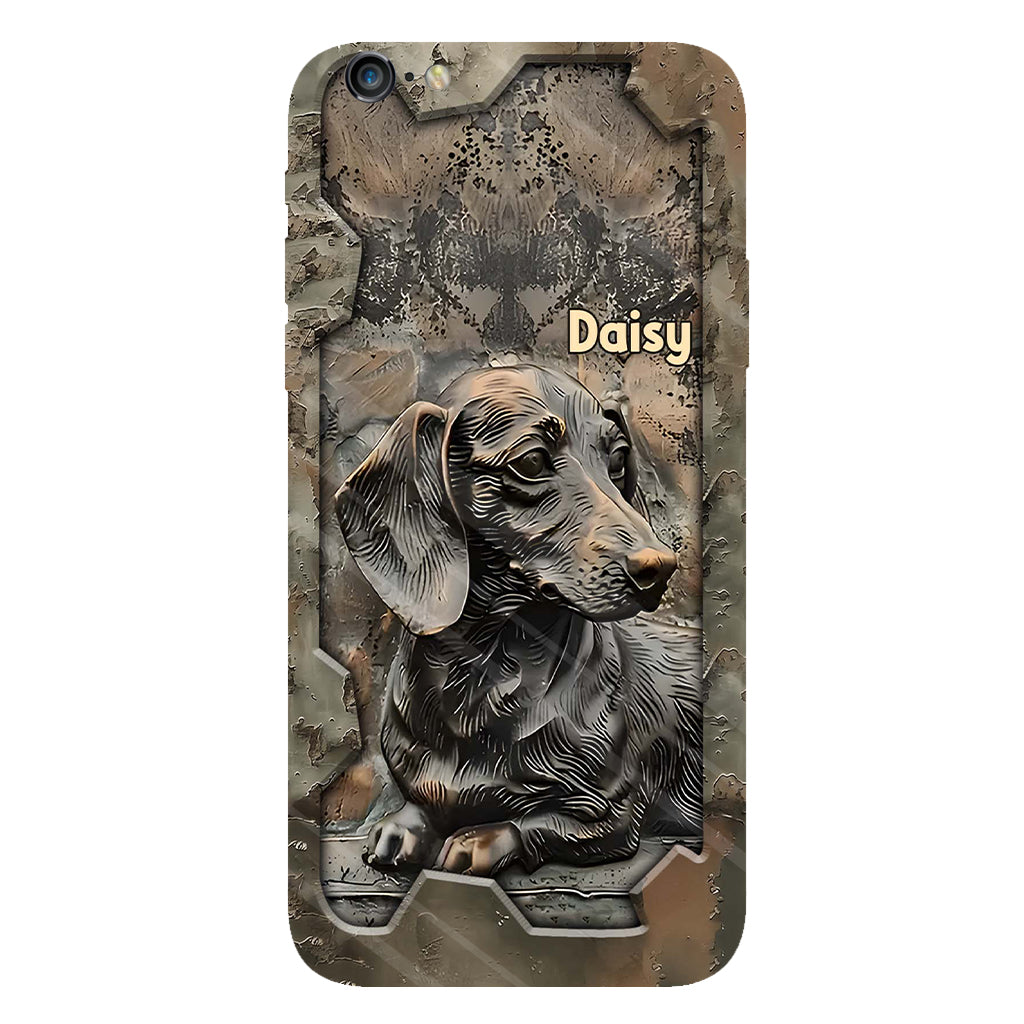 Life Is Better With My Dachshund - Personalized Dog Full Print Phone Case