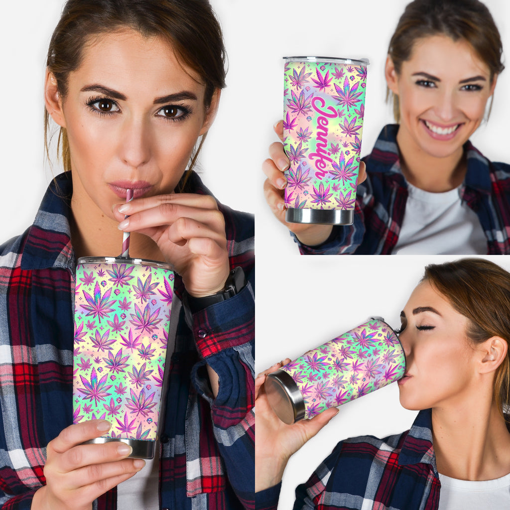 High Maintenance - Personalized Weed Tumbler