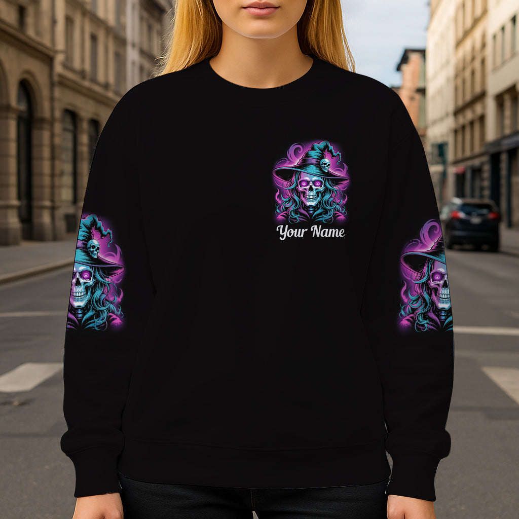 Hello My Friend - Personalized Witch All Over Shirt